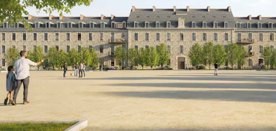Programme immobilier neuf La caserne Beaumanoir - Dinan réhabilitation proche de la gare TER (22100) - Référence : 14673