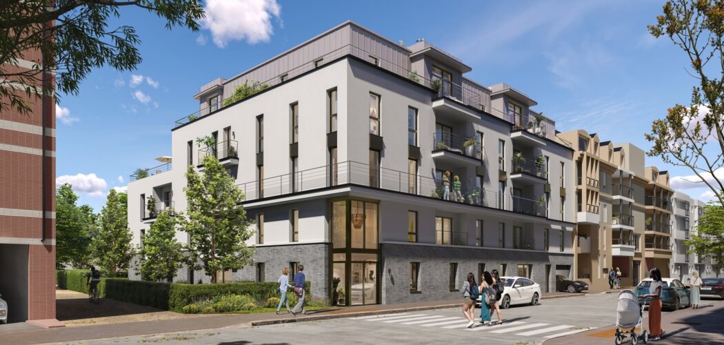 Programme immobilier neuf LADY - Dinard : appartements neufs T2–T5 à 1 km de la plage du Prieuré (35800) - Référence : 15226