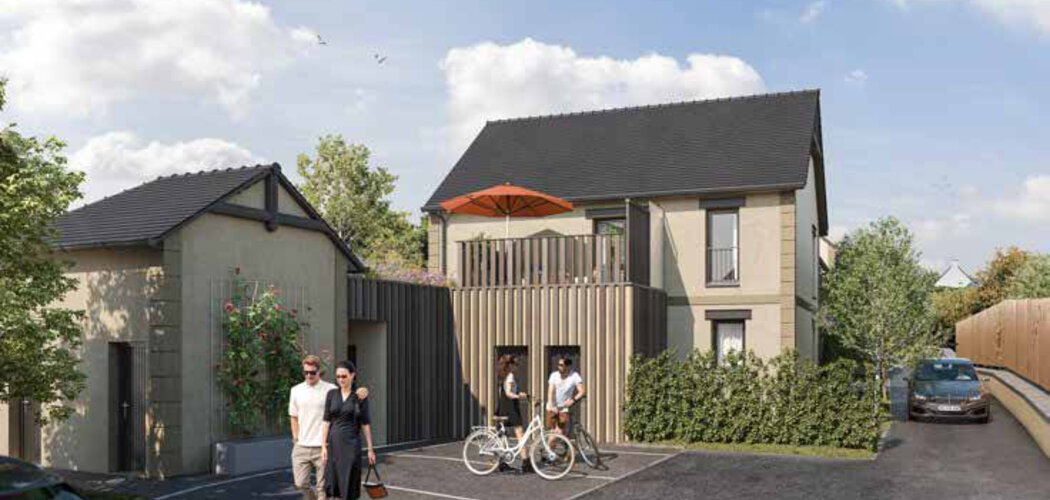 Programme immobilier neuf Les Villas d'Ambre - Dinard quartier Prieuré à quelques pas de la plage (35800) - Référence : 15233