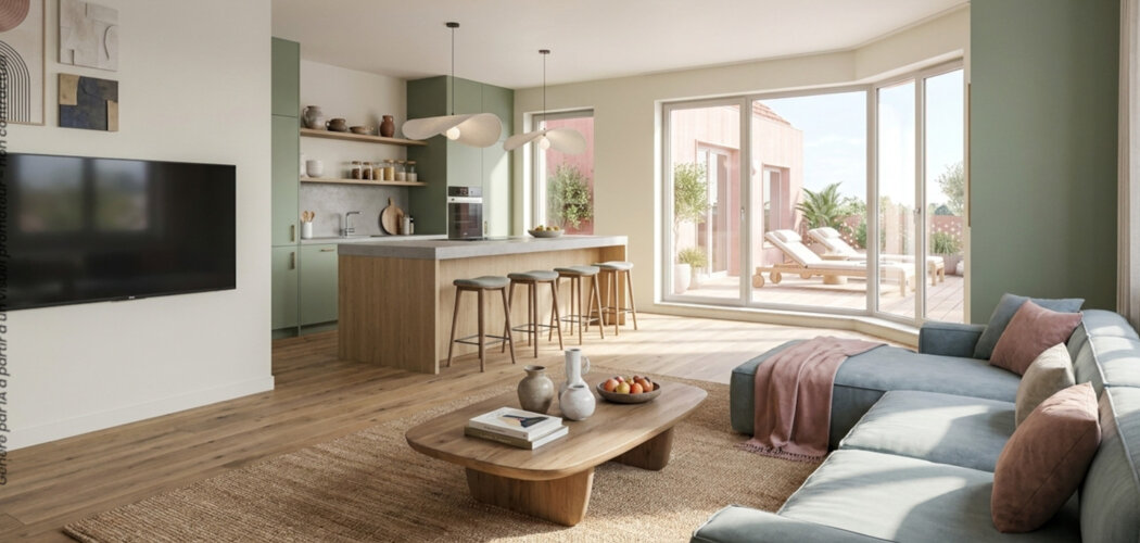 Programme immobilier neuf EDINGSTONE - Dingsheim : 22 appartements neufs du 2 au 4 pièces en cœur historique (67370) - Référence : 7792