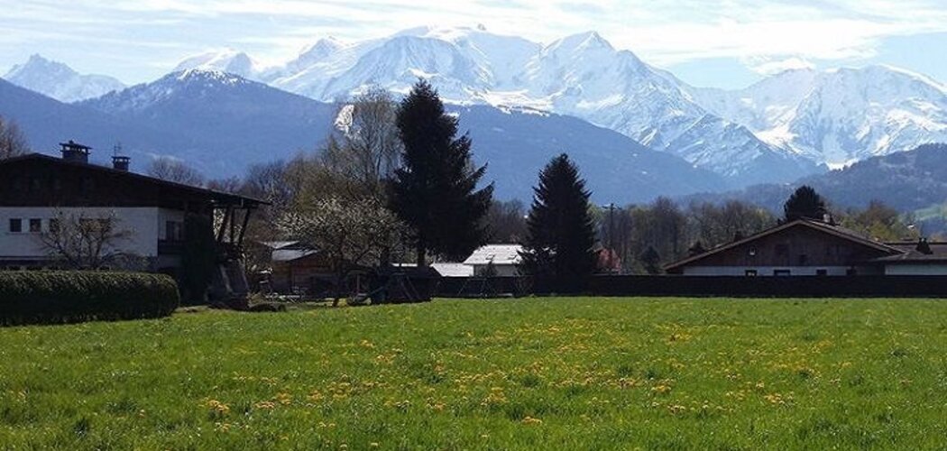 Programme immobilier neuf SNÖ - Domancy : 20 villas mitoyennes T4–T5 avec jardins privatifs et vue sur le Mont-Blanc au cœur du village (74700) - Référence : 1493