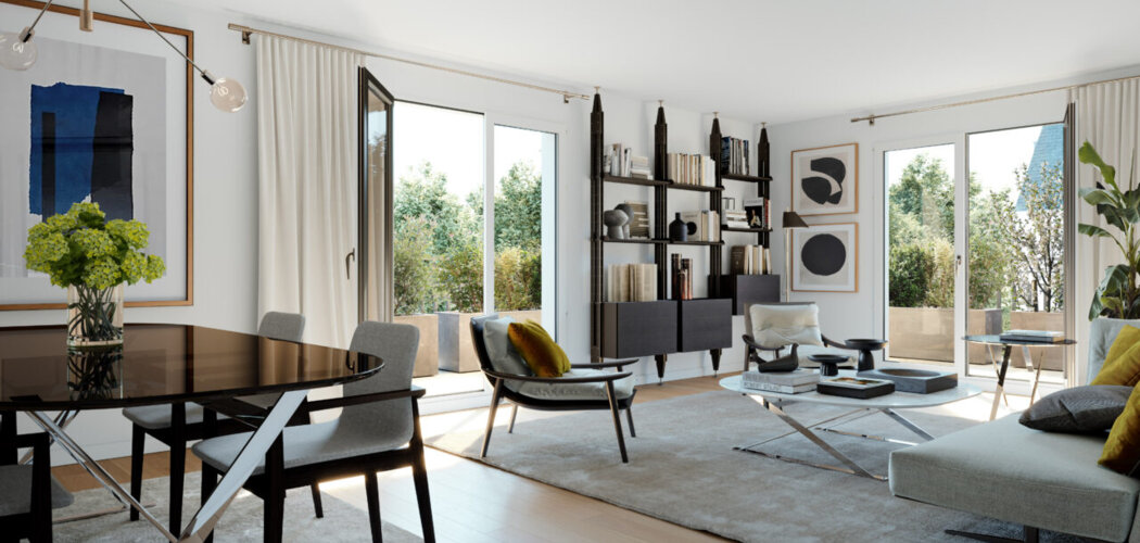 Programme immobilier neuf Le Domaine du Roi - Dourdan : appartements neufs du studio au 4 pièces à 600m du cœur de bourg (91410) - Référence : 15073