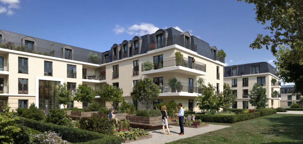 Programme immobilier neuf Le Domaine du Roi - Dourdan : appartements neufs du studio au 4 pièces à 600m du cœur de bourg (91410) - Référence : 15073