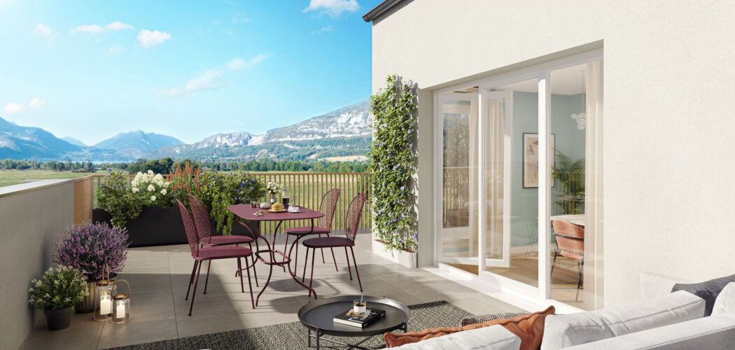 Programme immobilier neuf Lac'Almie - Doussard aux portes d’Annecy avec vue Lac (74210) - Référence : 11229