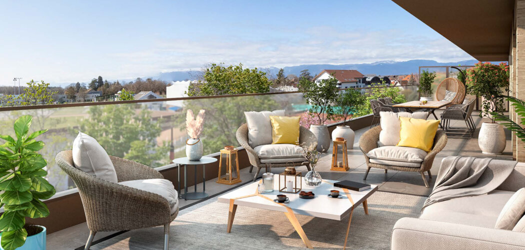 Programme immobilier neuf Villas Acacias - Douvaine à proximité de Genève en 40 min (74140) - Référence : 16201