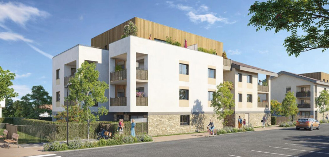 Programme immobilier neuf NEOZEN - Douvaine appartements lumineux proche Genève et commerces (74140) - Référence : 17665