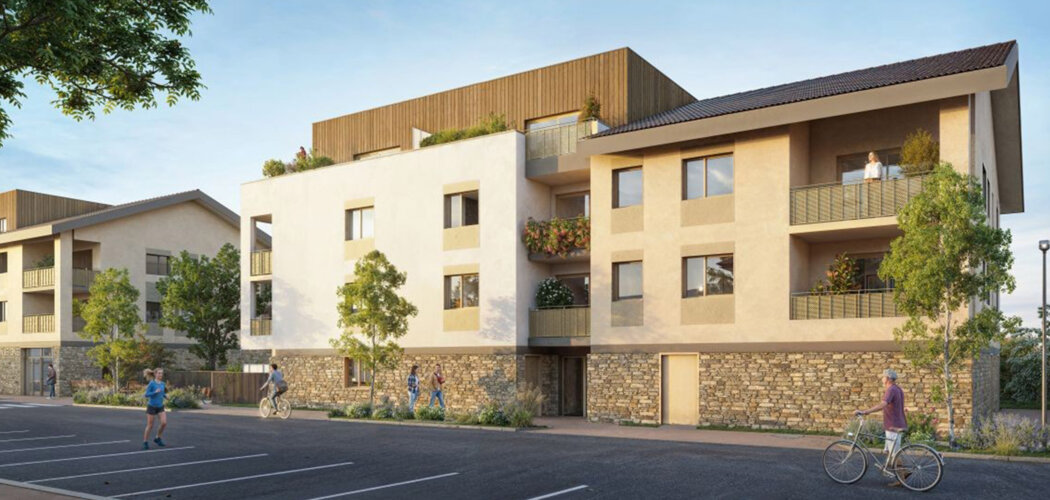 Programme immobilier neuf NEOZEN - Douvaine appartements lumineux proche Genève et commerces (74140) - Référence : 17665