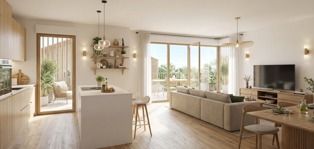Programme immobilier neuf Equilibre - Douvaine cœur de ville à 7 min du Lac Léman (74140) - Référence : 16202