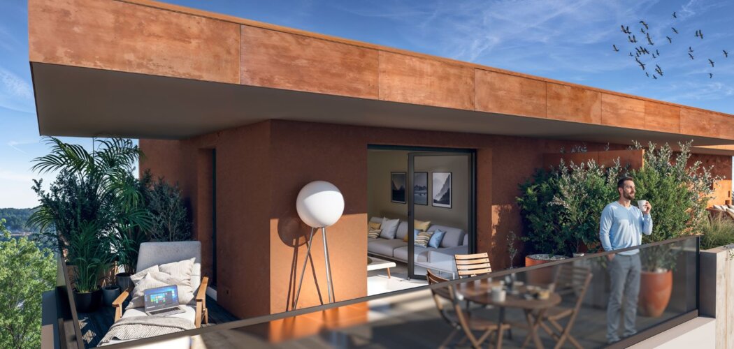 Programme immobilier neuf TERRE & O - Douvaine proche à pied de la mairie (74140) - Référence : 9176