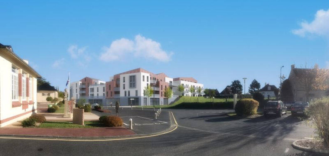 Programme immobilier neuf Cœur de Ville - Douvres-la-Délivrande à proximité de la plage (14440) - Référence : 14490