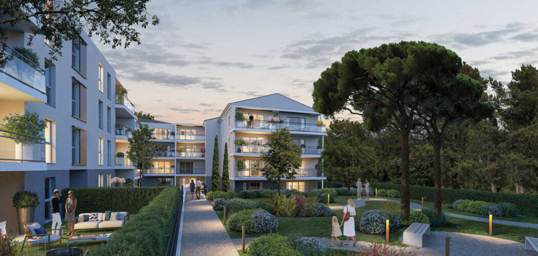 Programme immobilier neuf Les Jardins de Novaia - Draguignan quartier Billette à 9 min à vélo du centre historique (83300) - Référence : 16423