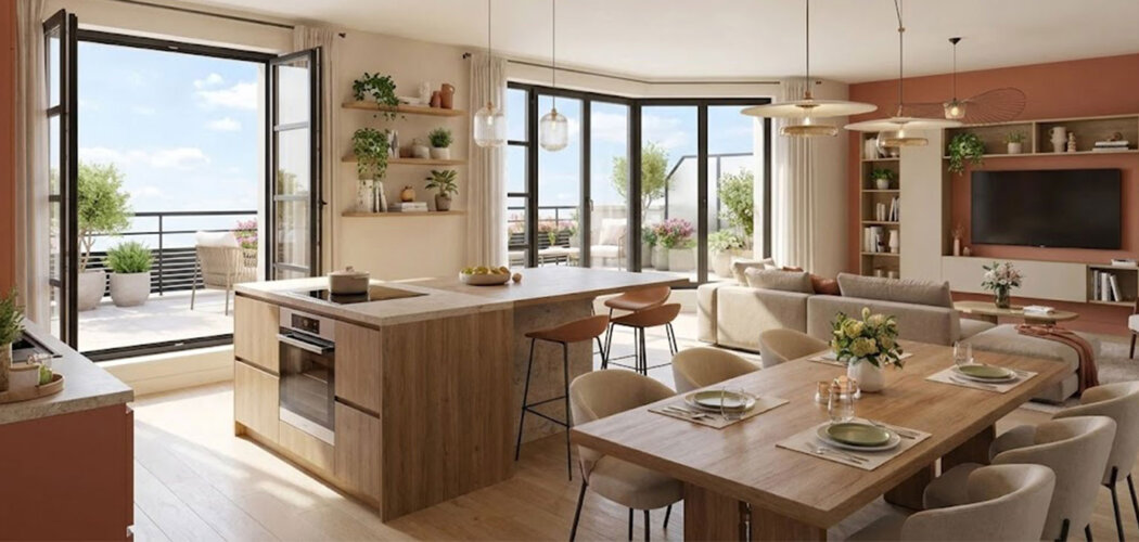 Programme immobilier neuf Le Palladio - Drancy à deux pas des transports du Grand Paris (93700) - Référence : 17212