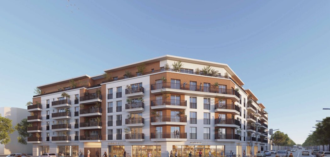 Programme immobilier neuf Le 139 - Drancy à moins de 10 min à vélo de la gare RER B (93700) - Référence : 16619