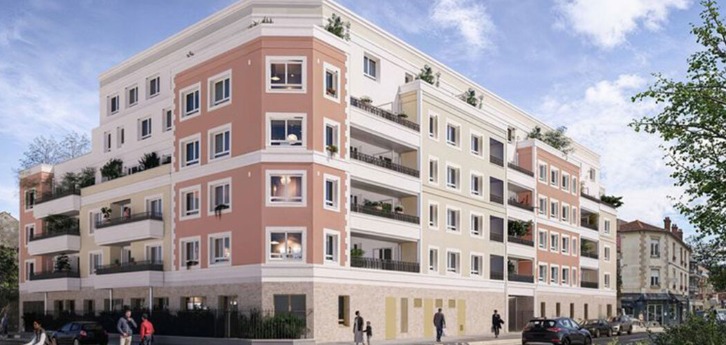 Programme immobilier neuf Le 259 Jaurès - Drancy appartements lumineux au pied du bus 143 (93700) - Référence : 17658