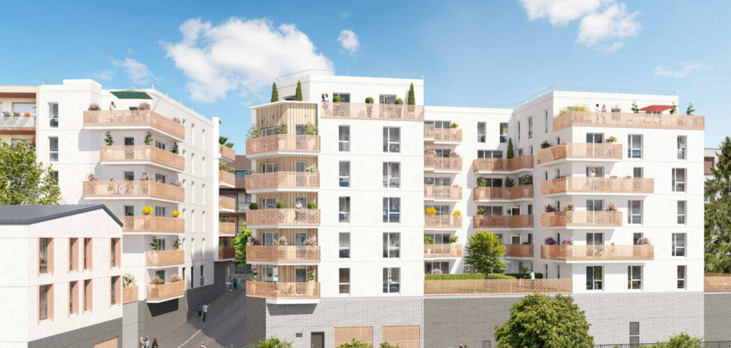 Programme immobilier neuf Le 225 - Drancy : appartements neufs du 2 au 5 pièces à 200m de la gare RER B (93700) - Référence : 14955