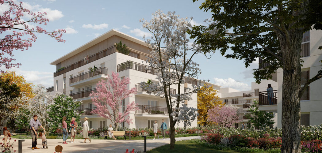 Programme immobilier neuf GREEN MELODY - Drancy : Appartements T2–T5 avec terrasses, parking sécurisé et proximité centre-ville (93700) - Référence : 14758