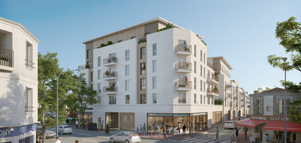 Programme immobilier neuf GREEN MELODY - Drancy : Appartements T2–T5 avec terrasses, parking sécurisé et proximité centre-ville (93700) - Référence : 14758