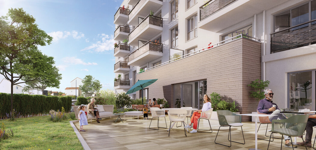 Programme immobilier neuf ARMONIA - Drancy résidence séniors à proximité du RER B (93700) - Référence : 18477