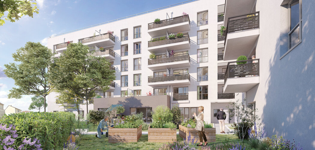 Programme immobilier neuf ARMONIA - Drancy résidence séniors à proximité du RER B (93700) - Référence : 18477