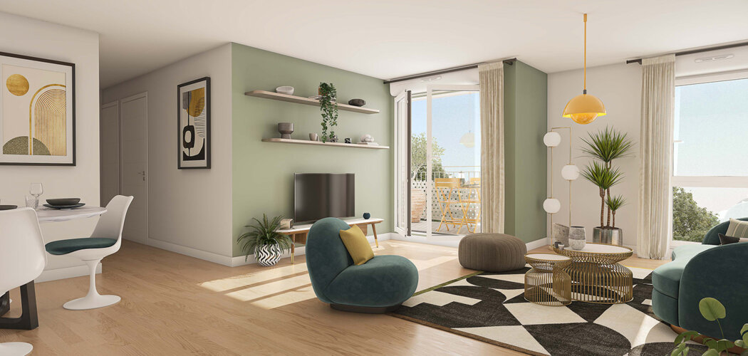 Programme immobilier neuf Le 58 Jaurès - Drancy, une résidence connectée aux portes de Paris (93700) - Référence : 17656