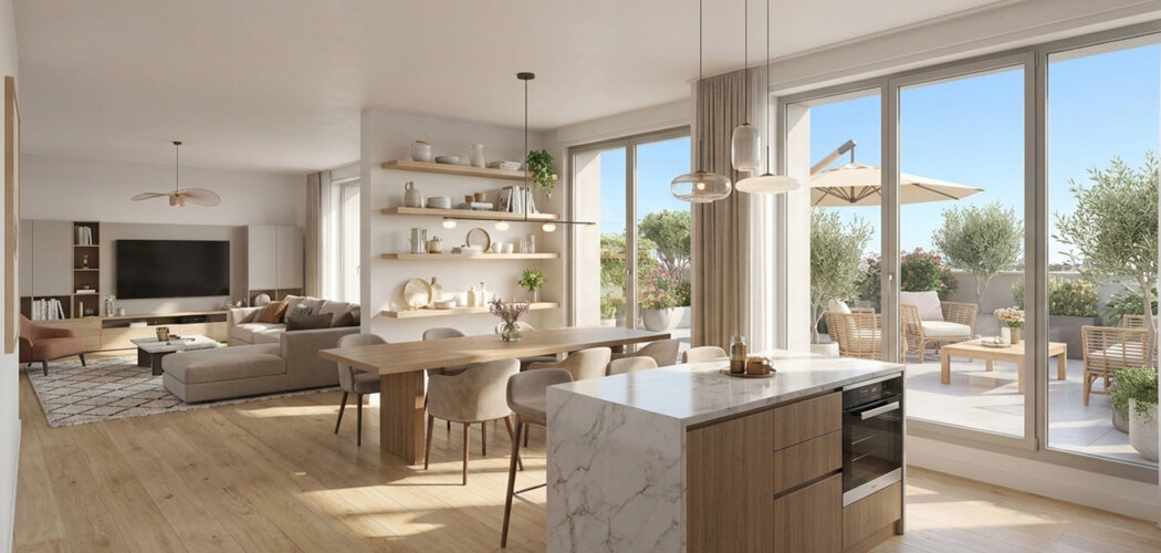 Programme immobilier neuf Le 58 Jaurès - Drancy, une résidence connectée aux portes de Paris (93700) - Référence : 17656