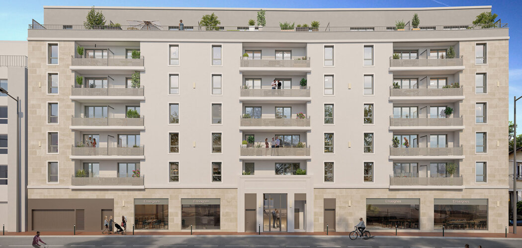 Programme immobilier neuf Le 58 Jaurès - Drancy, une résidence connectée aux portes de Paris (93700) - Référence : 17656