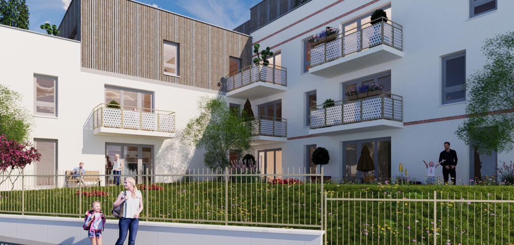 Programme immobilier neuf L'ECRIN KENNEDY - Dreux à quelques minutes de la gare Transilien N (28100) - Référence : 13059