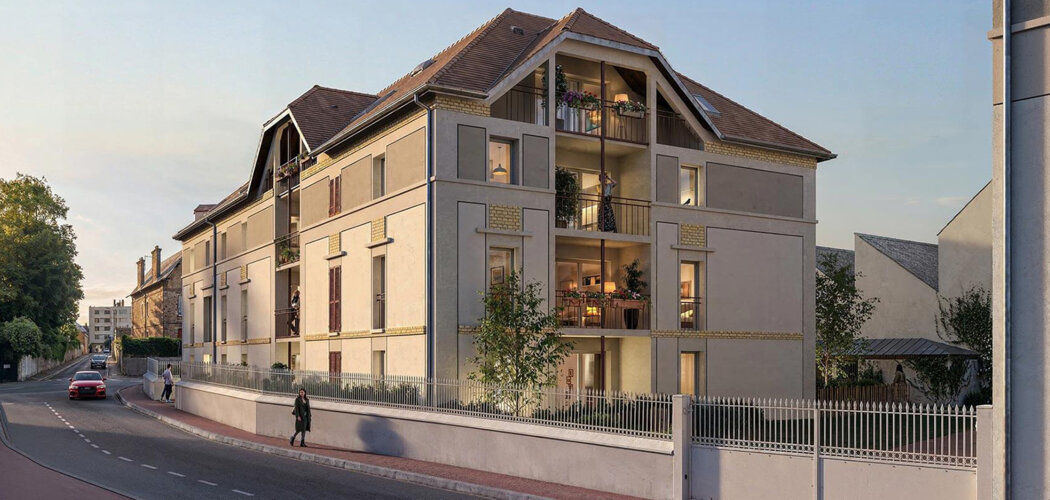 Programme immobilier neuf ATELIERS CLAYE - Dreux résidence intimiste proche ligne N vers Paris (28100) - Référence : 17761