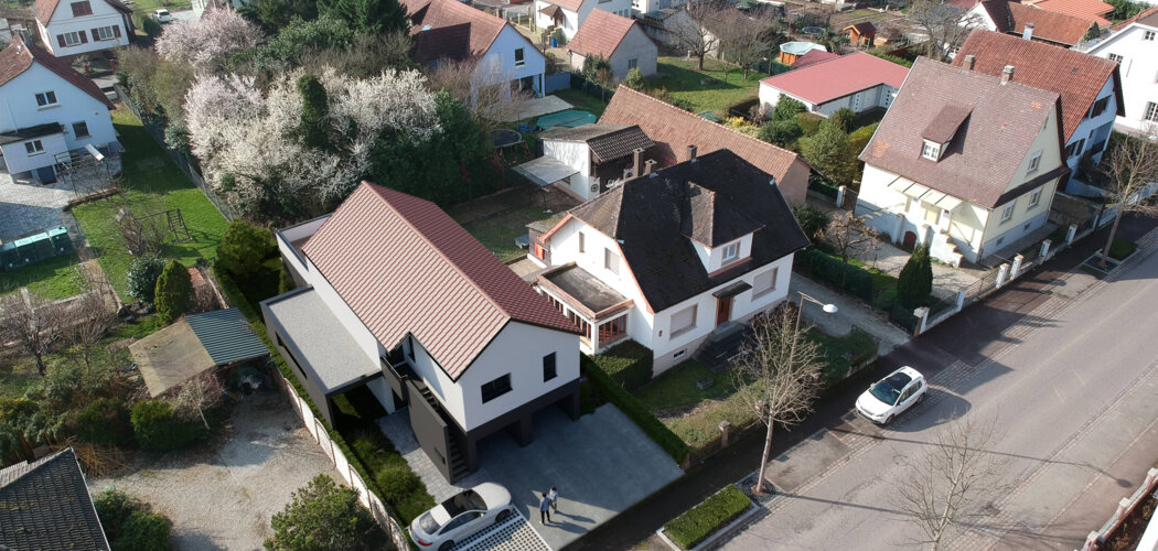 Programme immobilier neuf Le DUO - Drusenheim à proximité du centre (67410) - Référence : 9451