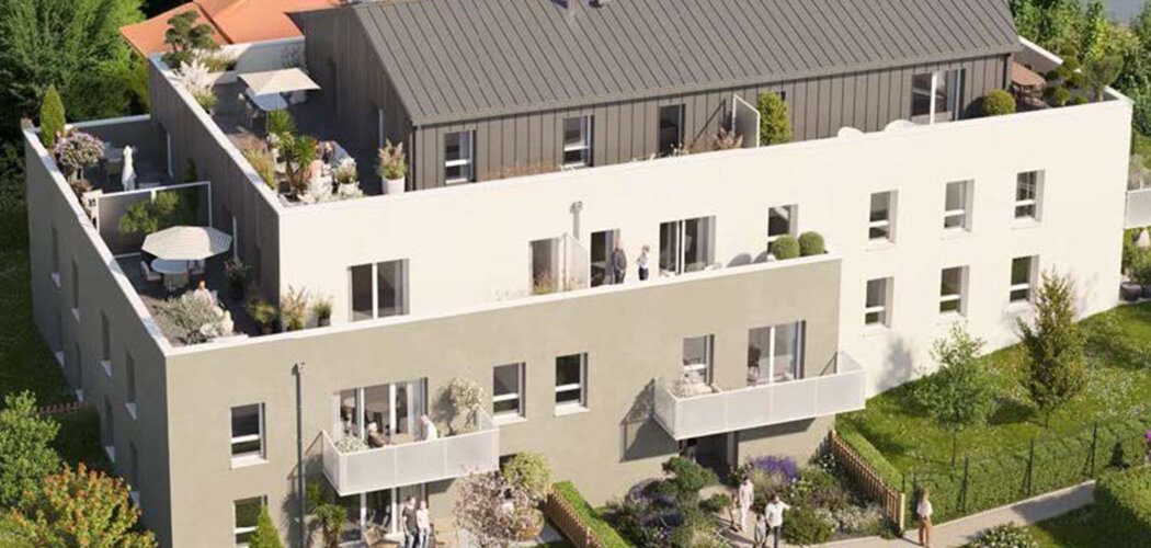 Programme immobilier neuf Le Domaine du Câtel - Duclair aux portes de Rouen en 20 min (76480) - Référence : 13663