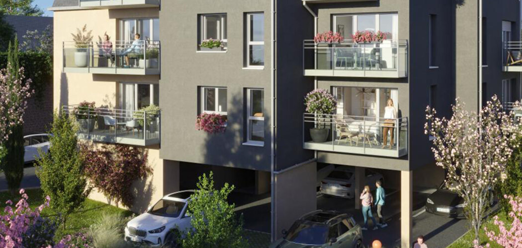 Programme immobilier neuf RESIDENCE LES ONDINES - Duclair emplacement centrale à deux pas des commerces (76480) - Référence : 13365