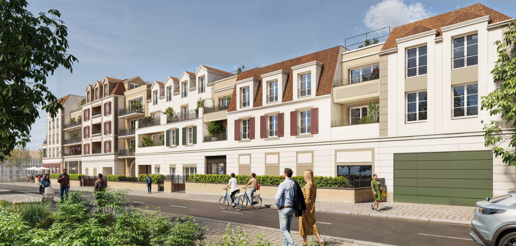 Programme immobilier neuf Résidence de L'Ormeteau - Dugny résidence face aux écoles proche RER B via tram T11 (93440) - Référence : 17438