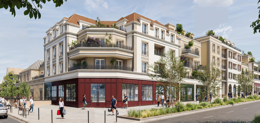 Programme immobilier neuf Résidence de L'Ormeteau - Dugny résidence face aux écoles proche RER B via tram T11 (93440) - Référence : 17438