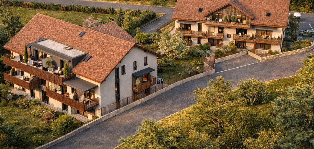 Programme immobilier neuf PERLE DU LAC - Duingt vivre entre lac et montagnes proche Annecy (74410) - Référence : 16162