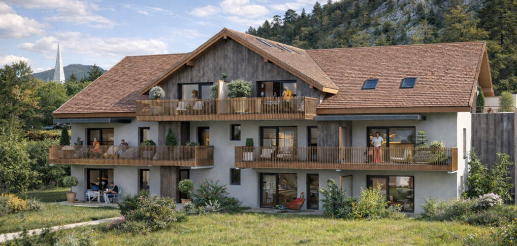 Programme immobilier neuf PERLE DU LAC - Duingt vivre entre lac et montagnes proche Annecy (74410) - Référence : 16162