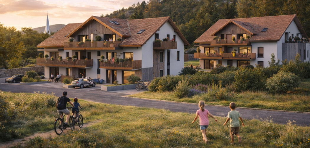 Programme immobilier neuf PERLE DU LAC - Duingt vivre entre lac et montagnes proche Annecy (74410) - Référence : 16162