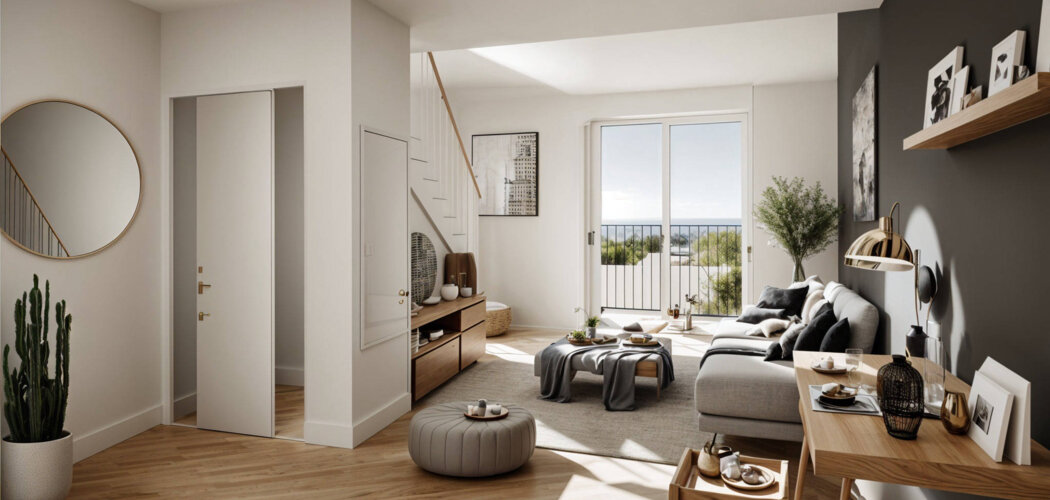 Programme immobilier neuf Les Balcons des Gables - Dunkerque à deux pas de la plage de Saint-Malo-les-Bains (59140) - Référence : 15778
