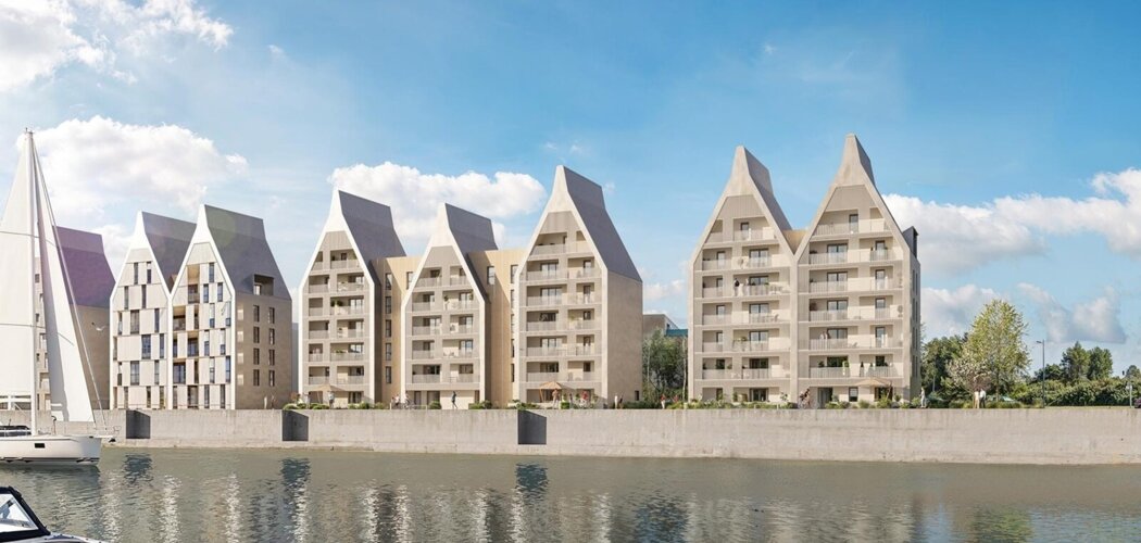 Programme immobilier neuf Les Balcons des Gables - Dunkerque à deux pas de la plage de Saint-Malo-les-Bains (59140) - Référence : 15778