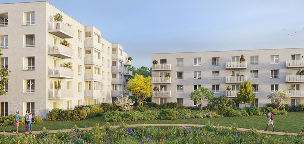 Programme immobilier neuf LES QUAIS VERTS - Dunkerque à proximité de la plage (59140) - Référence : 16701