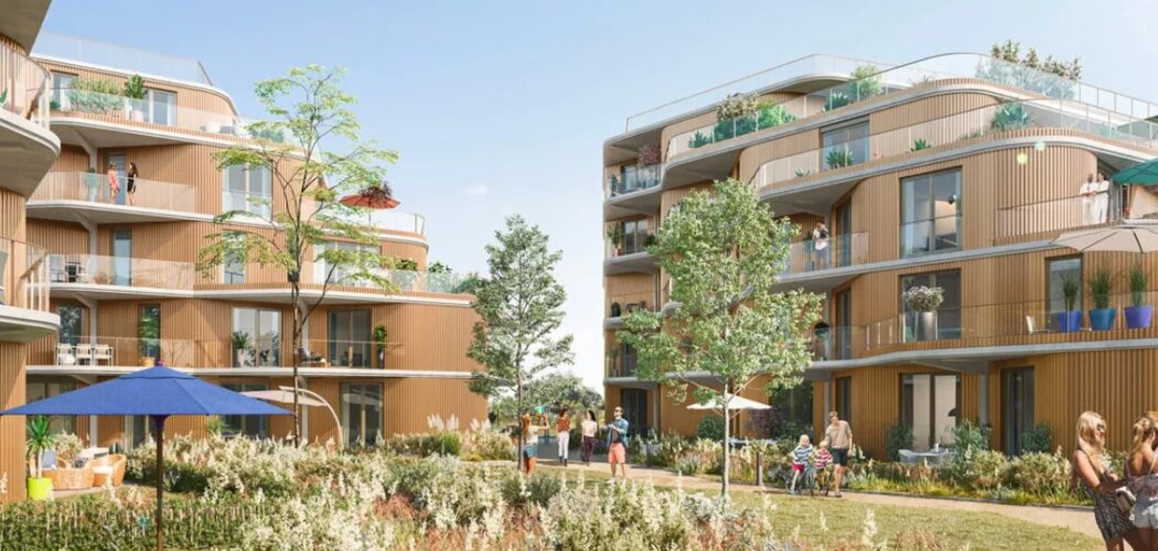 Programme immobilier neuf Hélianthe - Dunkerque : appartements neufs proche de Malo et de la mer (59140) - Référence : 15377