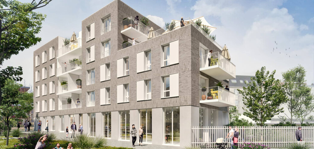 Programme immobilier neuf BÔ BOURG - Dunkerque : Appartements T2–T4 et maisons T4–T5 avec vues sur le port, terrasses et proximité centre-ville (59140) - Référence : 14540