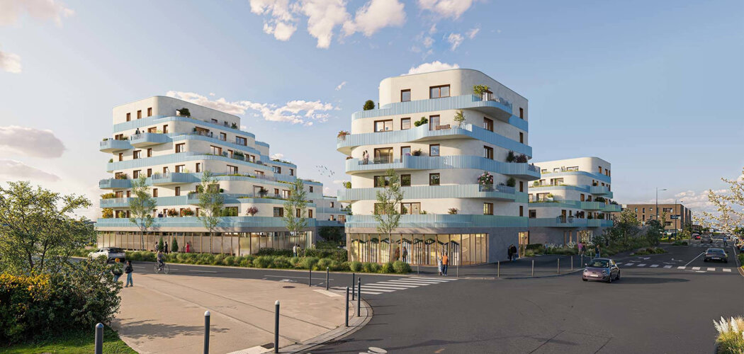 Programme immobilier neuf Elyme - Dunkerque entre centre-ville et plage de Malo-les-Bains (59140) - Référence : 15777