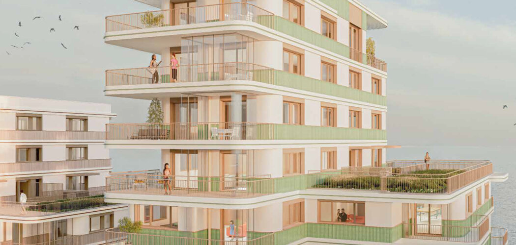 Programme immobilier neuf Amaré - Dunkerque face la mer quartier de la Pointe des Alliés face à la mer (59140) - Référence : 15782