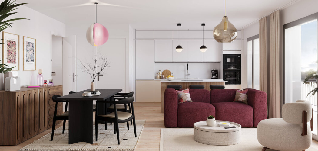 Programme immobilier neuf OTEREA - Dunkerque Rosendael à proximité de la plage de Malo-les-Bains (59140) - Référence : 11511