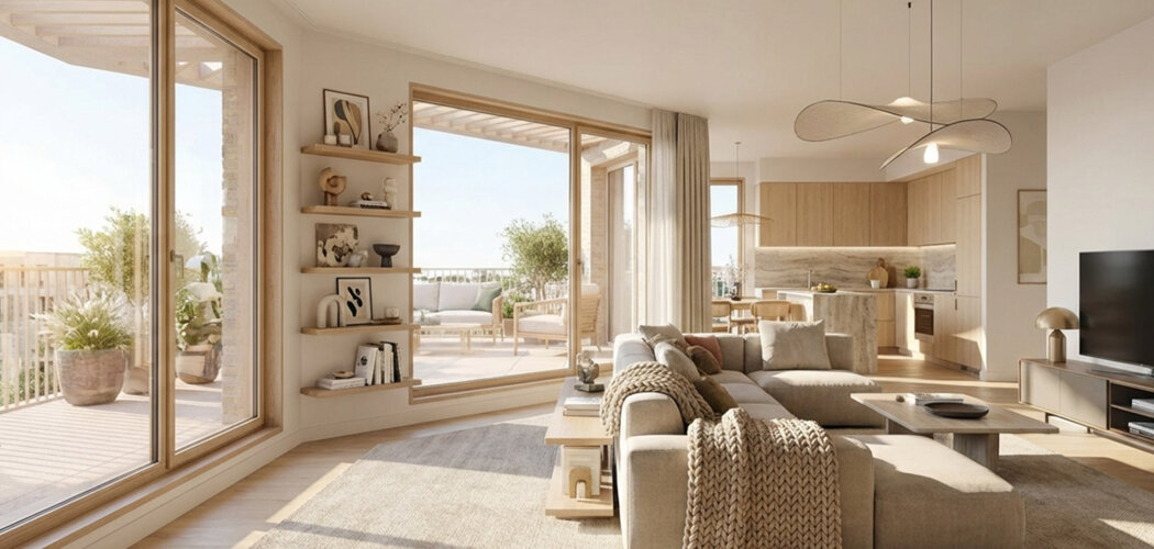 Programme immobilier neuf Les Rives du Port - Dunkerque vue mer quartier Pointe des Alliés (59140) - Référence : 15781