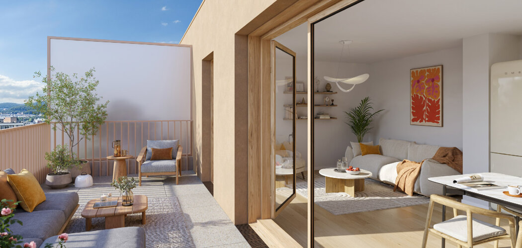 Programme immobilier neuf VILLA TERRANEA - Tr com libre collectif - Eaubonne à proximité du centre et gare Transilien H (95600) - Référence : 16627