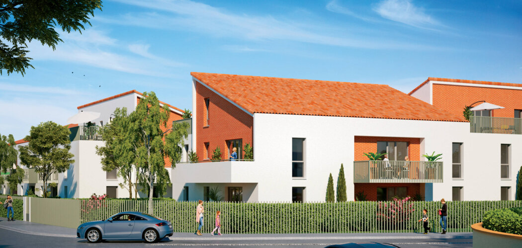 Programme immobilier neuf RESIDENCE LES JARDINS DE GUILLAUME - Eaunes à moins de 30 min de Toulouse (31600) - Référence : 12078