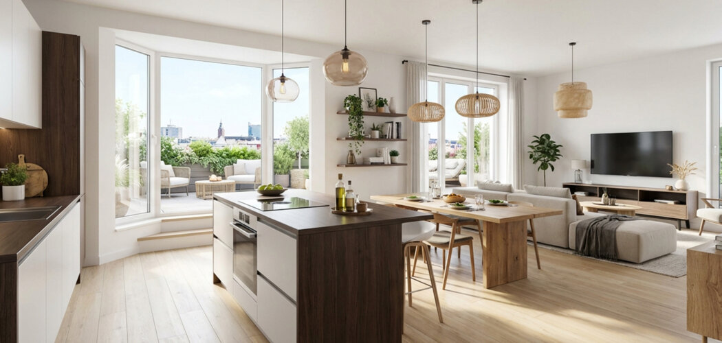 Programme immobilier neuf Les duos du Ried - Ebersheim secteur résidentiel proche bus A et gare TER (67600) - Référence : 13853