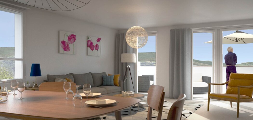 Programme immobilier neuf LE CARRE JAURES - Échirolles : appartements neufs T2–T4 à 15 min de Grenoble (38130) - Référence : 10955