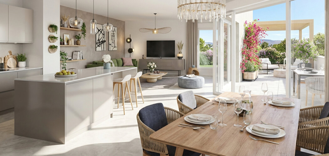 Programme immobilier neuf Côté frange verte - Échirolles quartier résidentiel à deux pas du tramway A (38130) - Référence : 15392